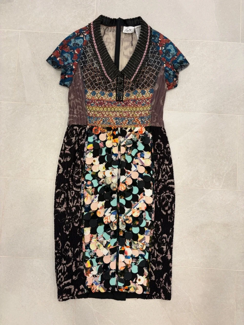 Byron Lars Margot Pencil Dress size 8 - Picture 2 of 9